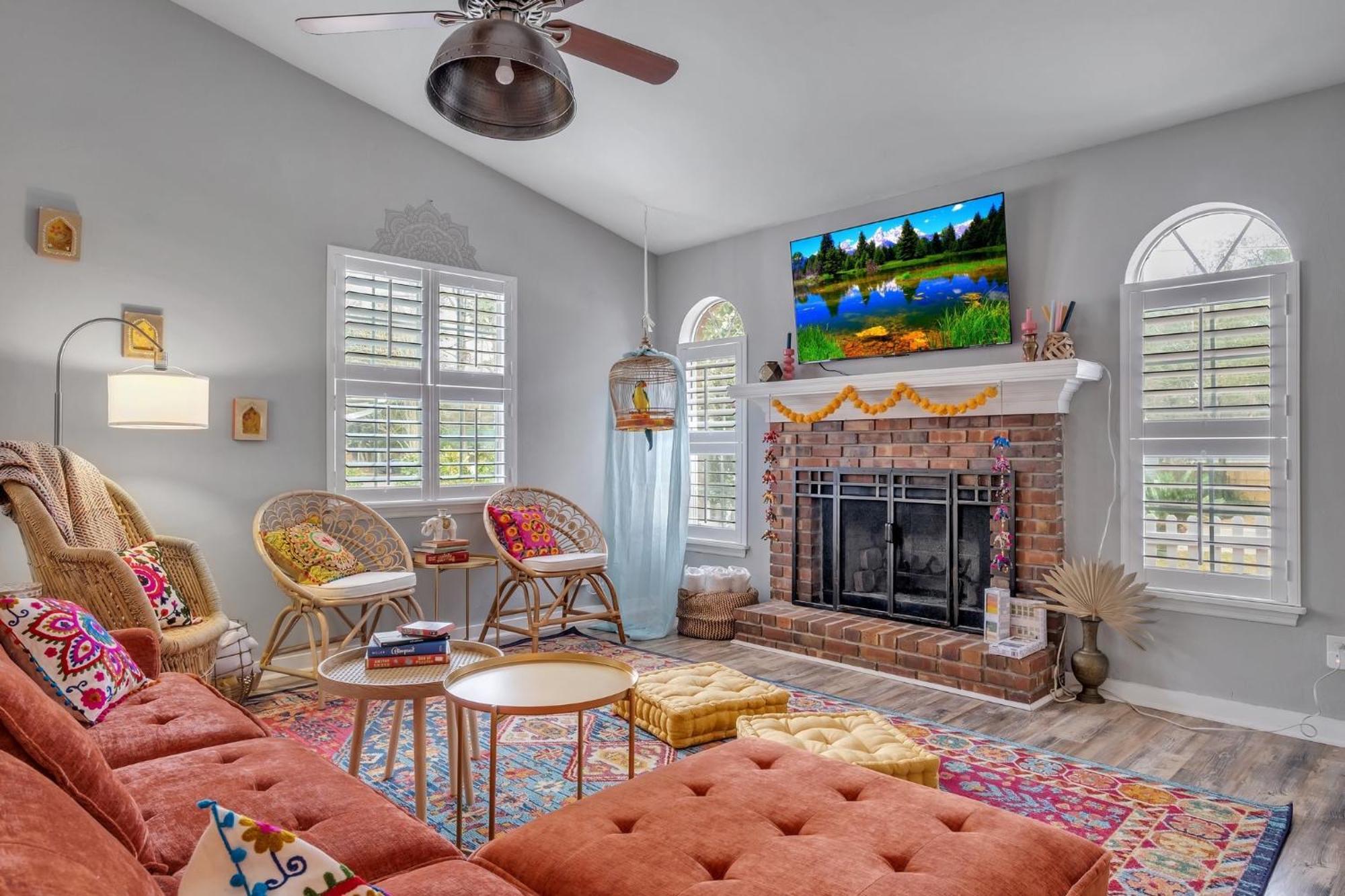 Boho Indian Oasis: 3bd - Pool - Tranquil Retreat *