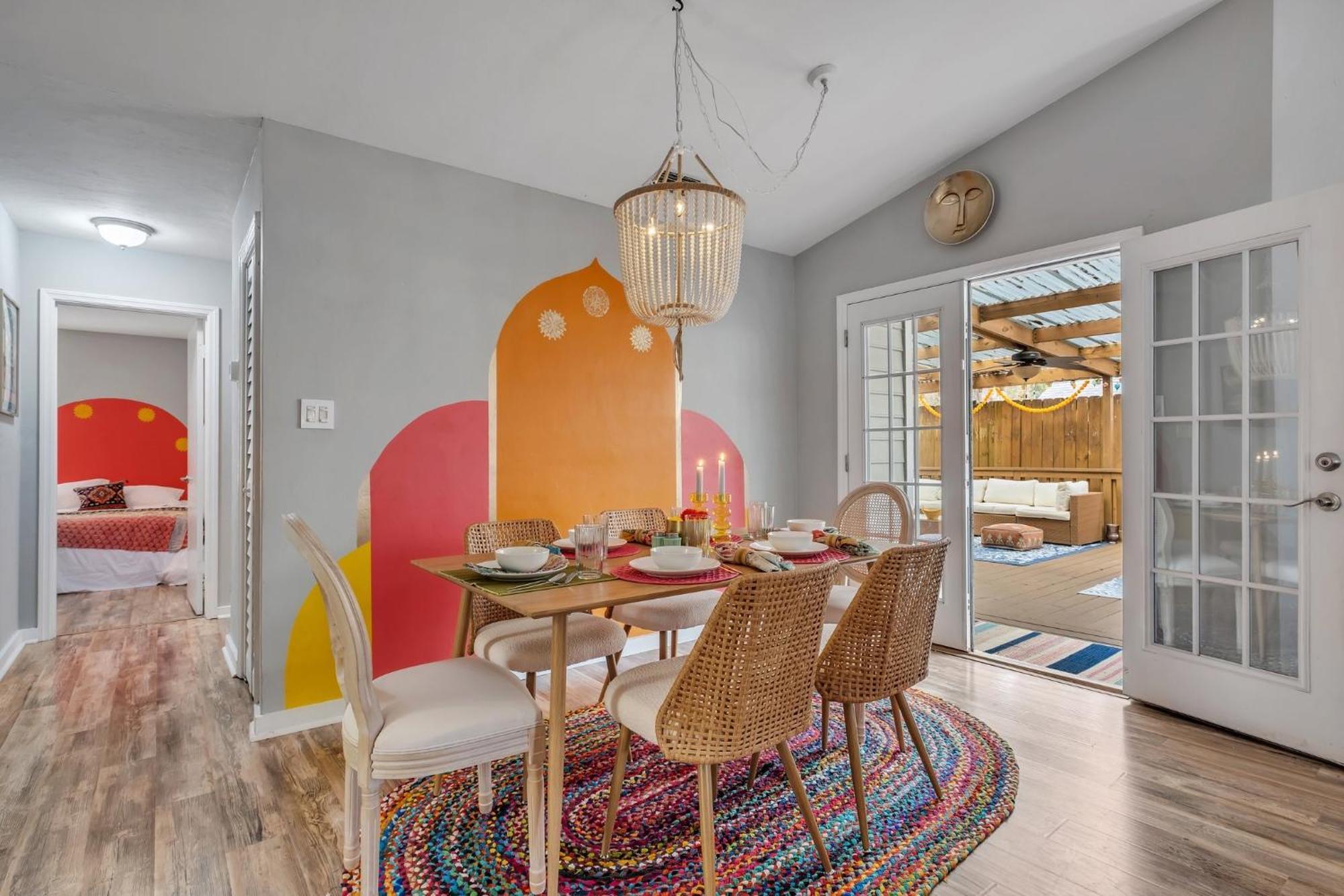 Boho Indian Oasis: 3bd - Pool - Tranquil Retreat Holiday home Tallahassee