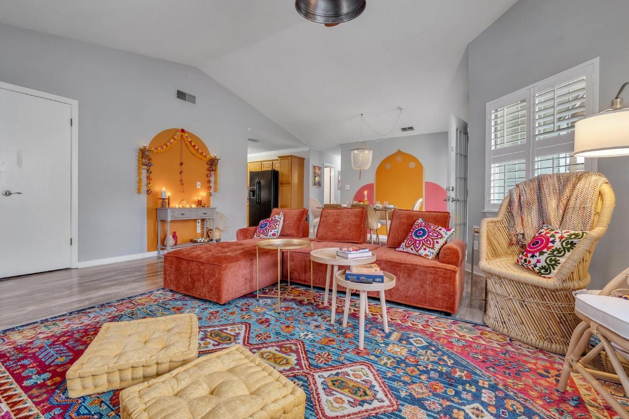 Boho Indian Oasis: 3bd - Pool - Tranquil Retreat *